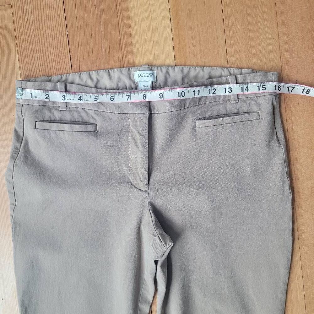 J Crew khaki straight leg chino pants mid rise basics preppy everyday minimalist - Picture 7 of 12